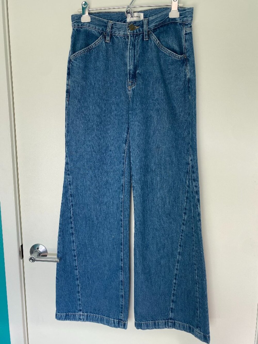 Frame Palazzo wide-leg jeans